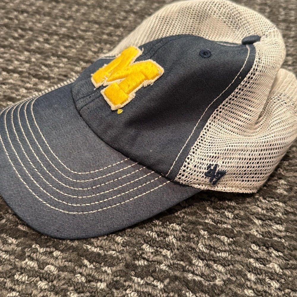 University of Michigan Blue and Yellow hat - Picture 2 of 5